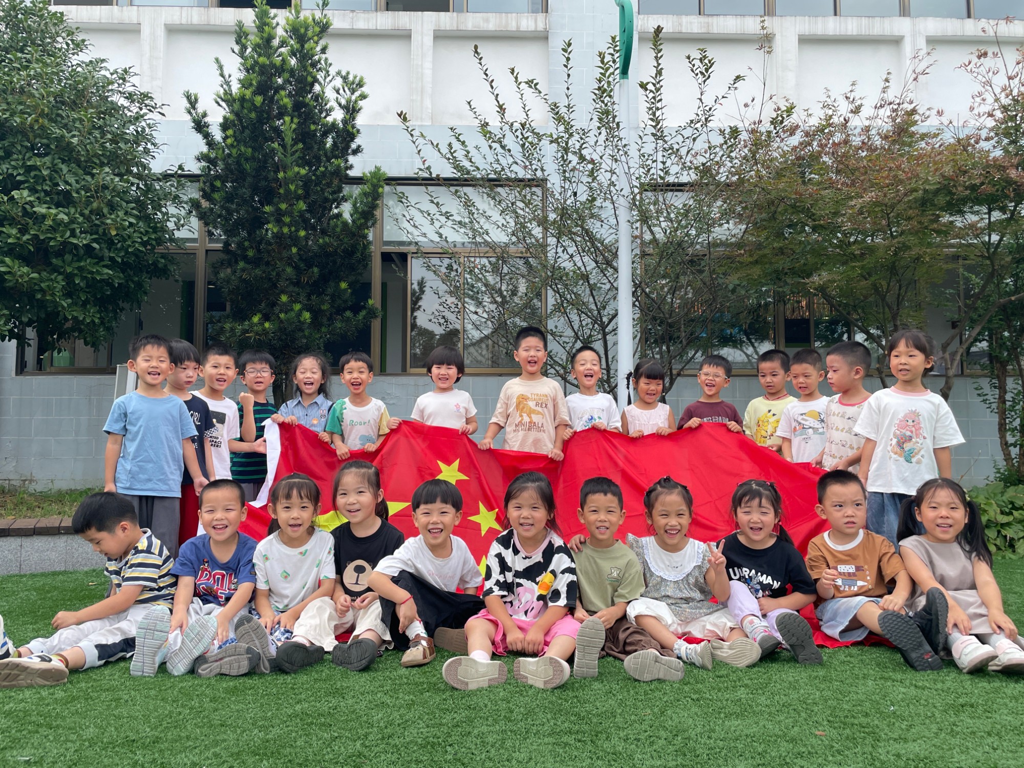 童心迎国庆 浓浓爱国情——木实幼爱国爱家乡系列活动（二）